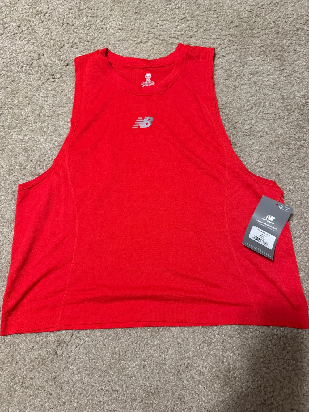 New Balance True Red Performance Tank Top